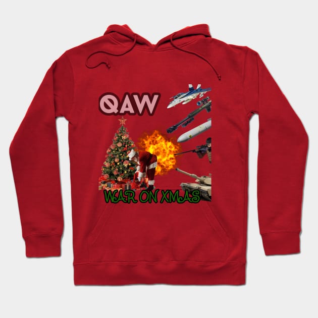 QAW: The War on Christmas Hoodie by 2MBStudios